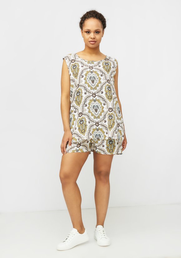 Комплект из майки и шорт Виолетта шир.  580, рис. 2