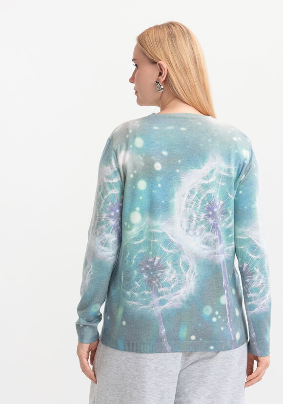 Джемпер Цветочная симфония шир.  580, рис. 8