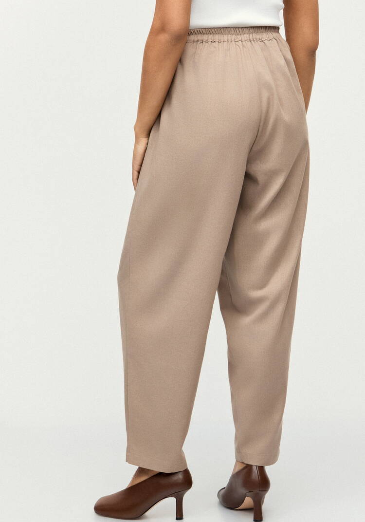 Брюки изо льна Литиция шир.  750, рис. 10