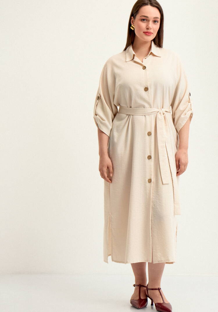 Платье-рубашка Виктория шир.  750, рис. 21