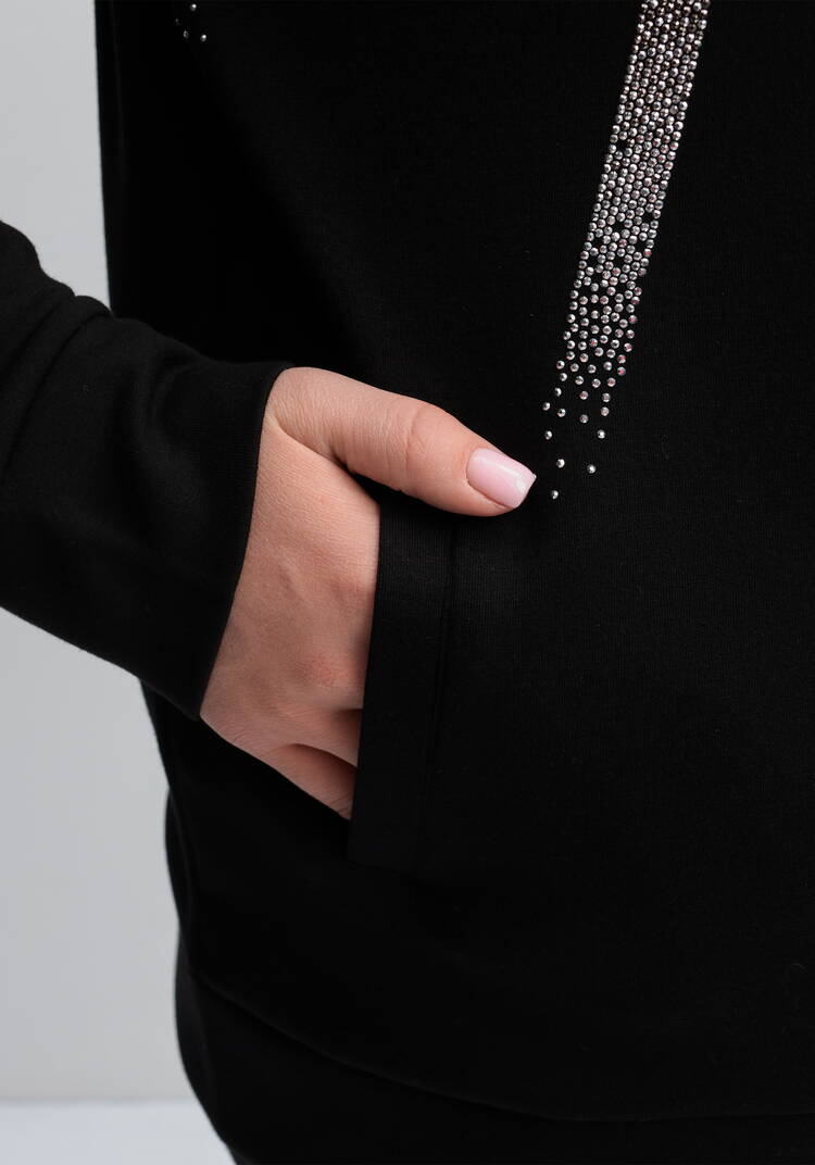 Костюм со стразами (толстовка и брюки) шир.  750, рис. 7