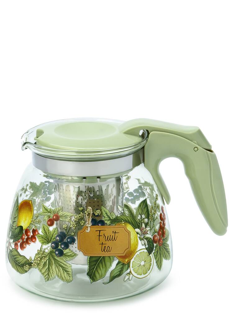 Заварочный стеклянный чайник с фильтром шир.  750, рис. 34