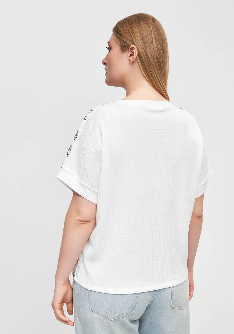 Блуза Стремительный взгляд шир.  750, рис. 13