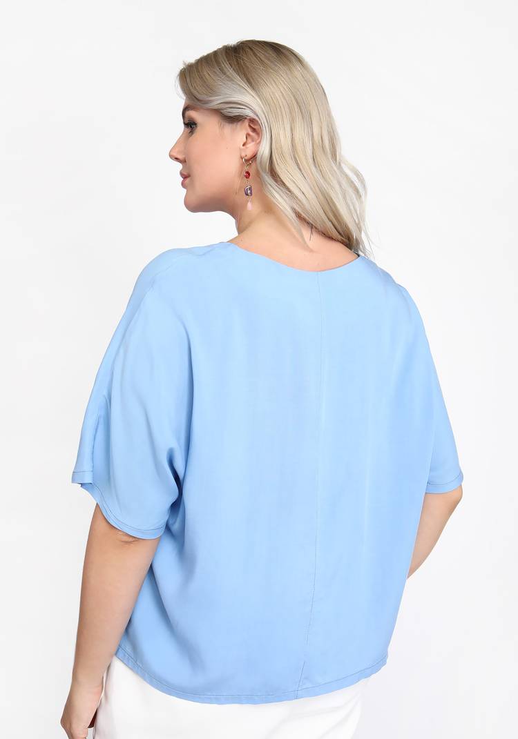 Блуза Свободный стиль шир.  750, рис. 3