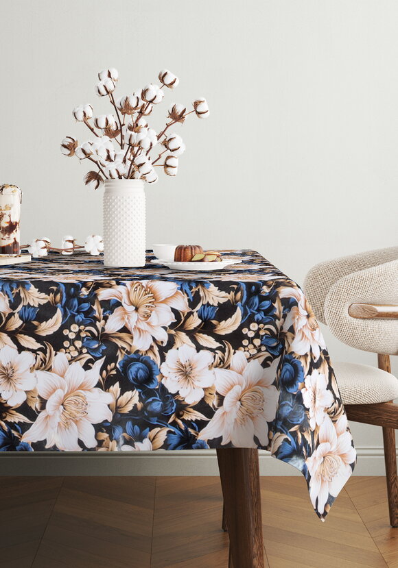 Скатерть с эффектoм 3D шир.  580, рис. 21