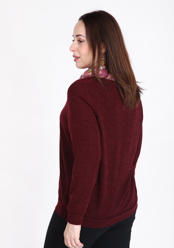 Блуза Музыкальный вечер шир.  580, рис. 5