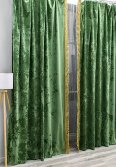 Портьера из бархата Маркиза, 2 шт.