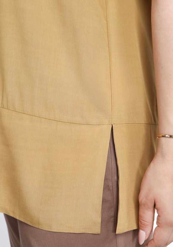 Блуза базовая без рукавов шир.  580, рис. 4