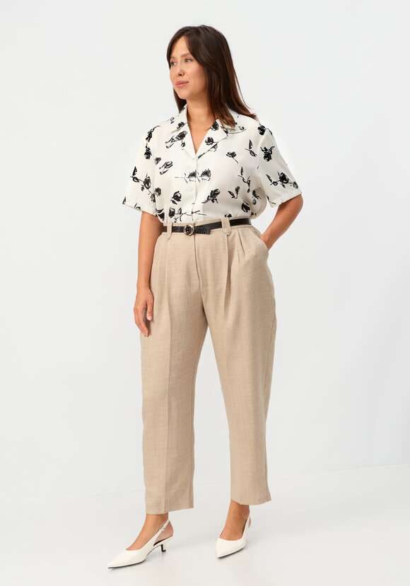 Брюки зауженные по низу шир.  580, рис. 24