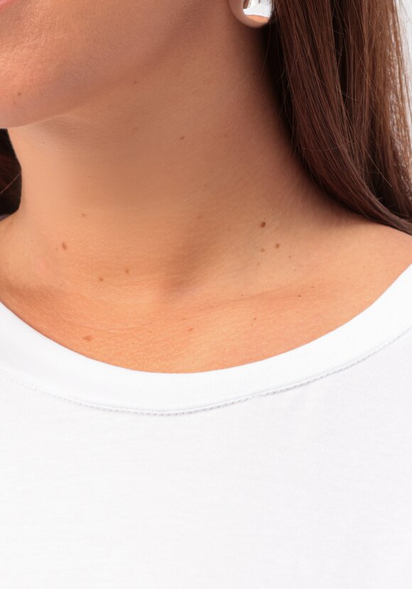 Блуза базовая с подворотами на рукавах шир.  580, рис. 21