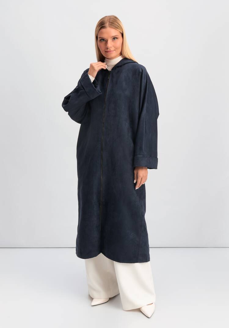 Плащ из экозамши шир.  750, рис. 8