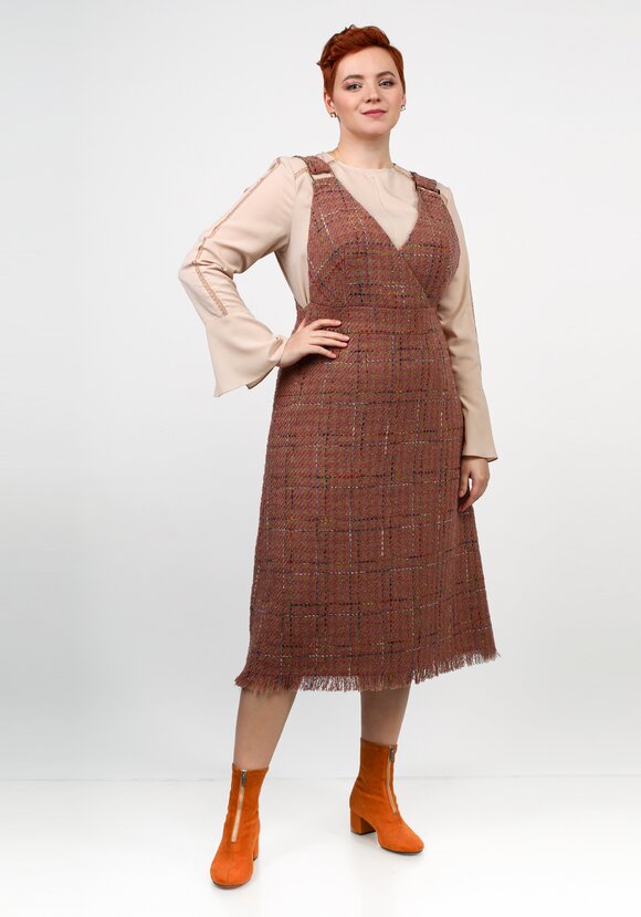 Сарафан с бахромой шир.  580, рис. 3