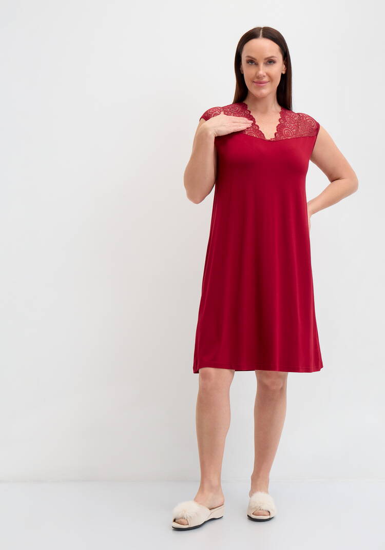 Сорочка из вискозы с кружевом шир.  750, рис. 14