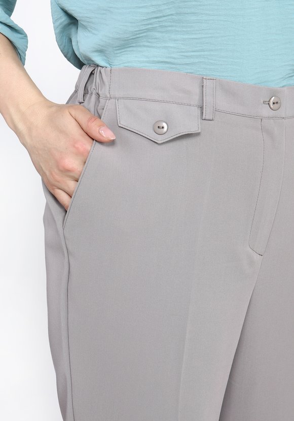 Брюки с стрелками Элеонора шир.  580, рис. 3