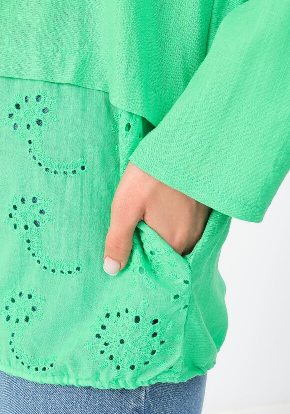 Пыльник с ажурной вставкой шир.  580, рис. 19