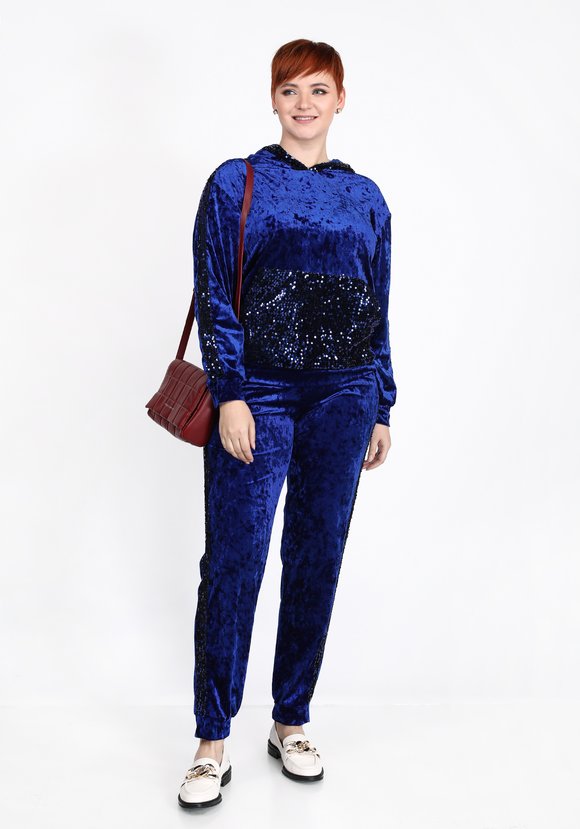 Свитшот с пайетками шир.  580, рис. 1