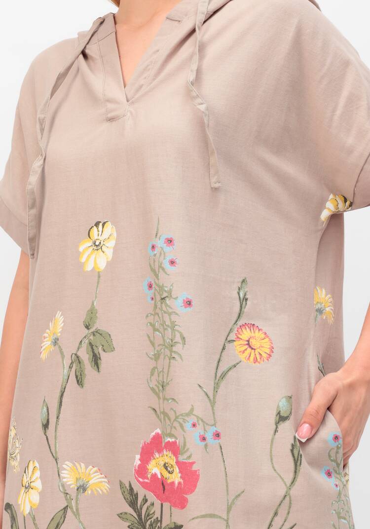 Платье с капюшоном Мэри шир.  750, рис. 12