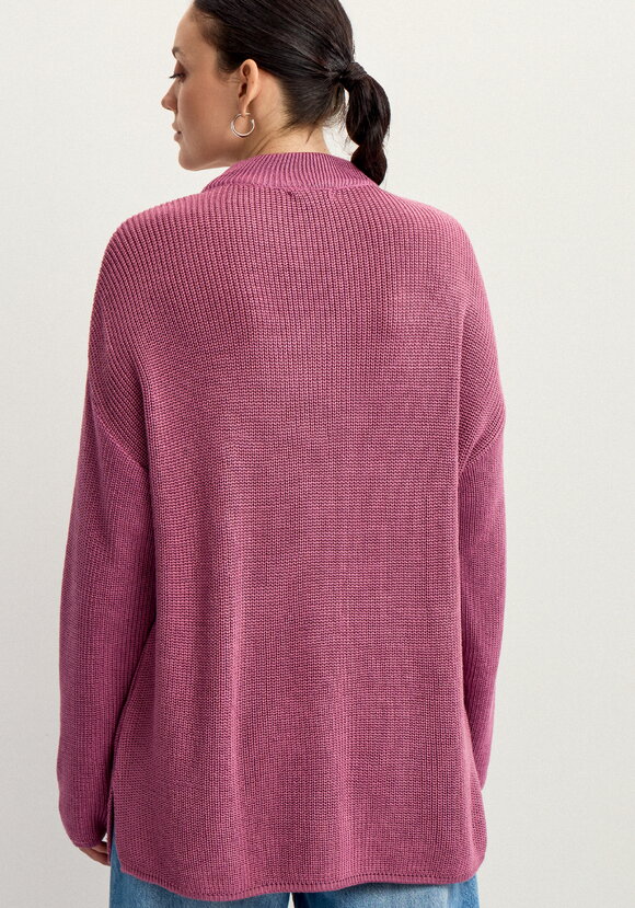 Свитер с высокой горловиной на молнии шир.  580, рис. 16