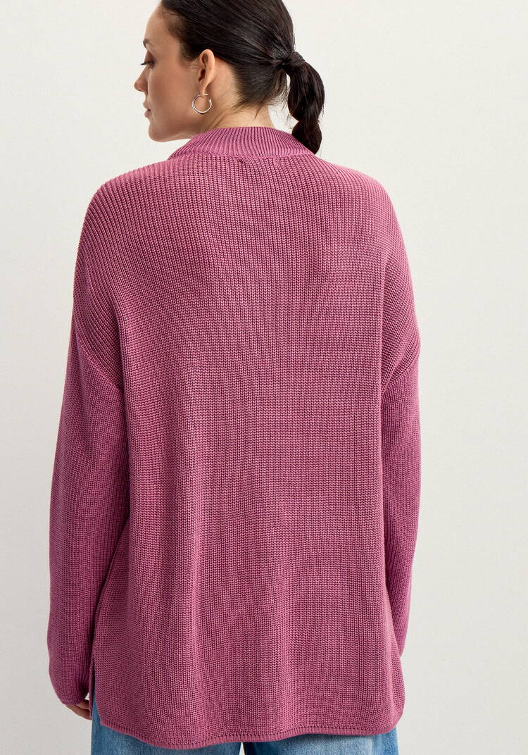 Свитер с высокой горловиной на молнии шир.  750, рис. 16