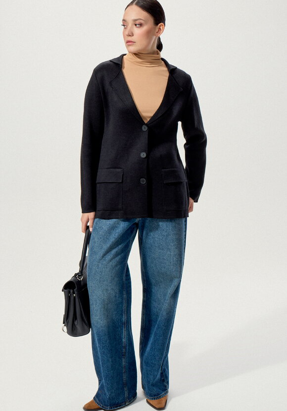 Пиджак с английским воротником шир.  580, рис. 7