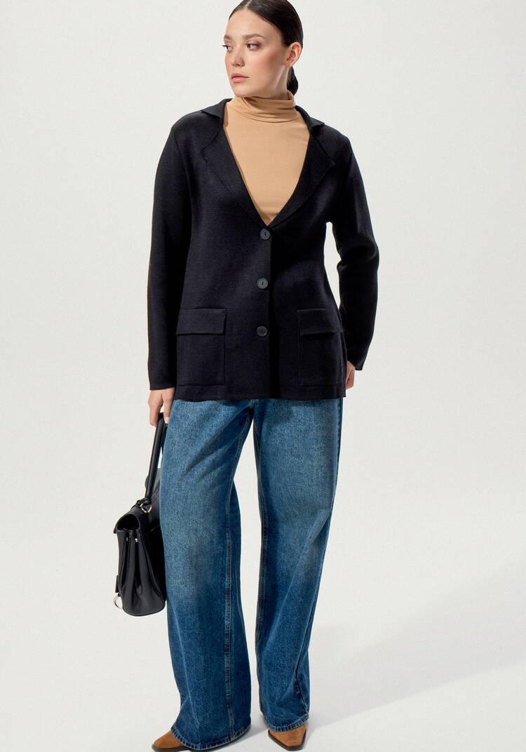 Пиджак с английским воротником шир.  750, рис. 7