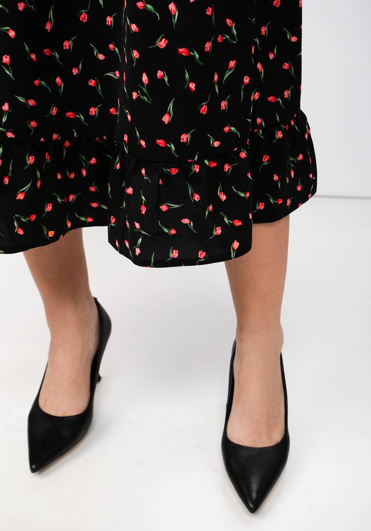 Платье отрезное свободного кроя шир.  750, рис. 7