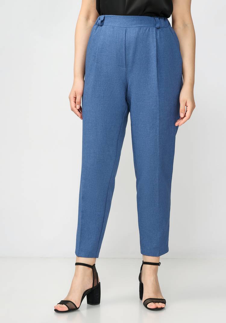 Брюки со складками по переду Адилин шир.  750, рис. 15