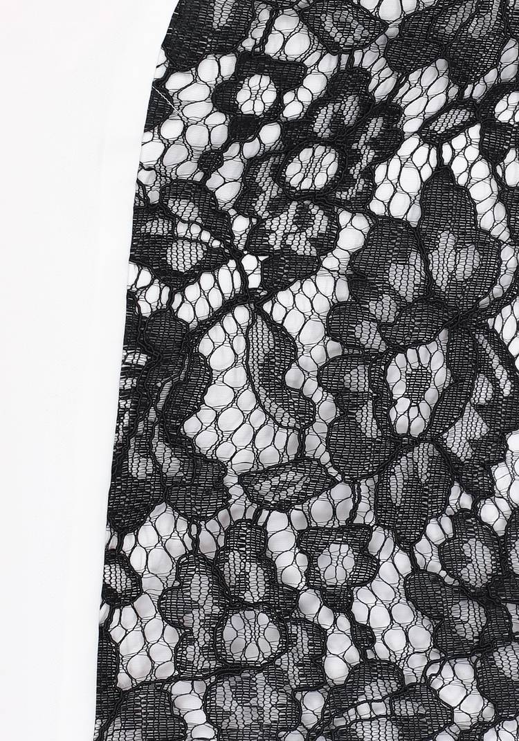 Блуза с отделкой из кружева и рукавом 3/4 шир.  750, рис. 11