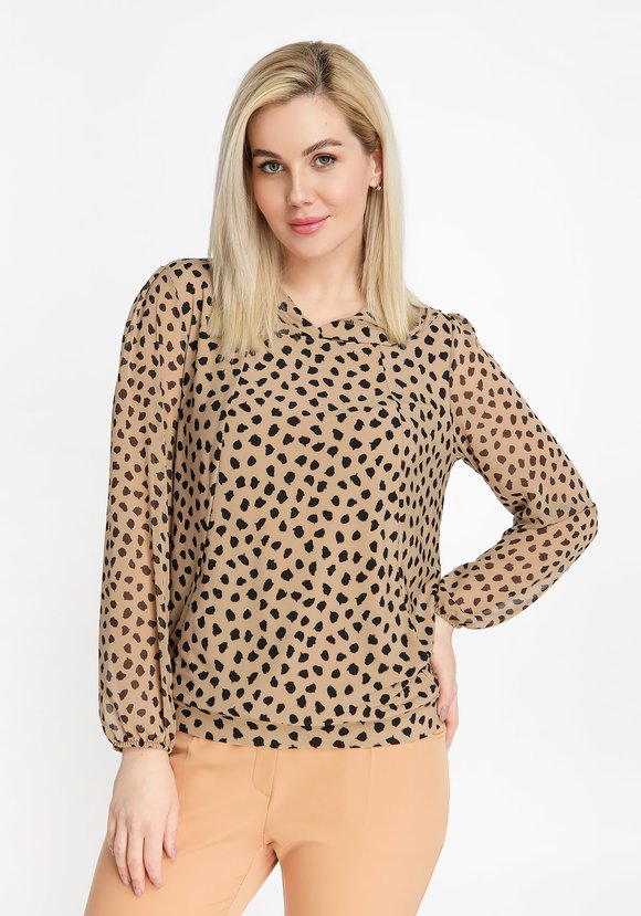 Блуза Удивительная история шир.  580, рис. 1