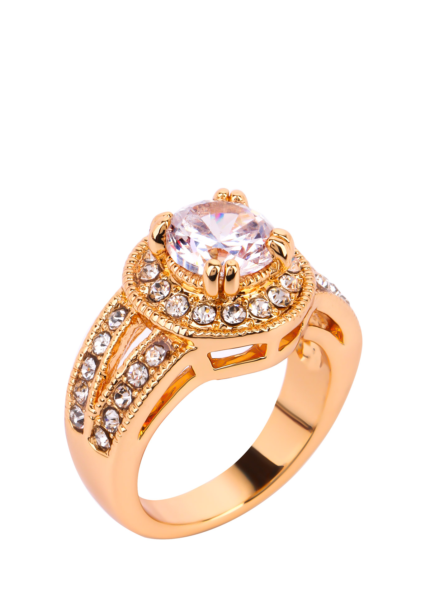 Кольцо Елизавета, желтое кольцо для полотенец veragio bonjour bronzo vr bnr 7823 br
