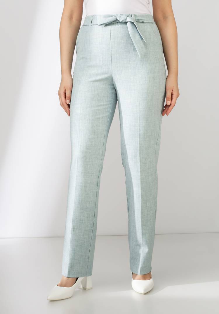 Брюки классические на широкой резинке шир.  750, рис. 24