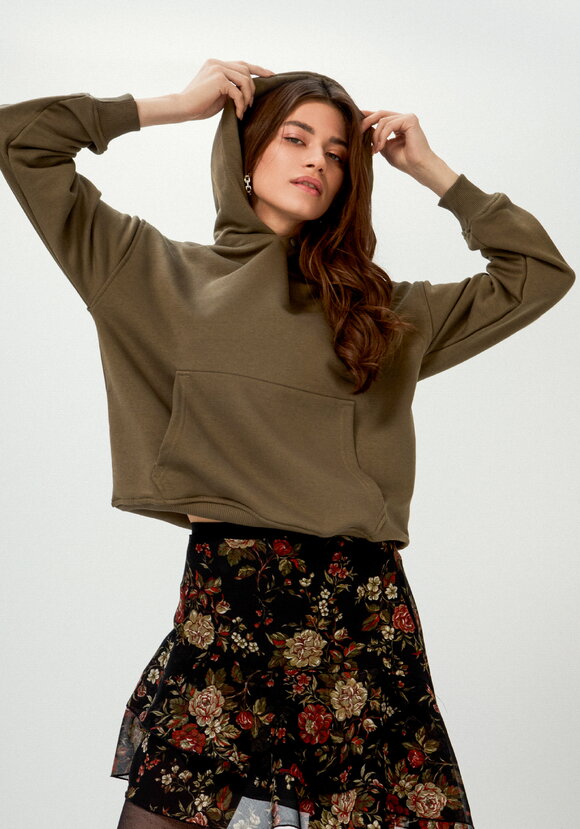 Худи свободного кроя с принтом на спине шир.  580, рис. 41