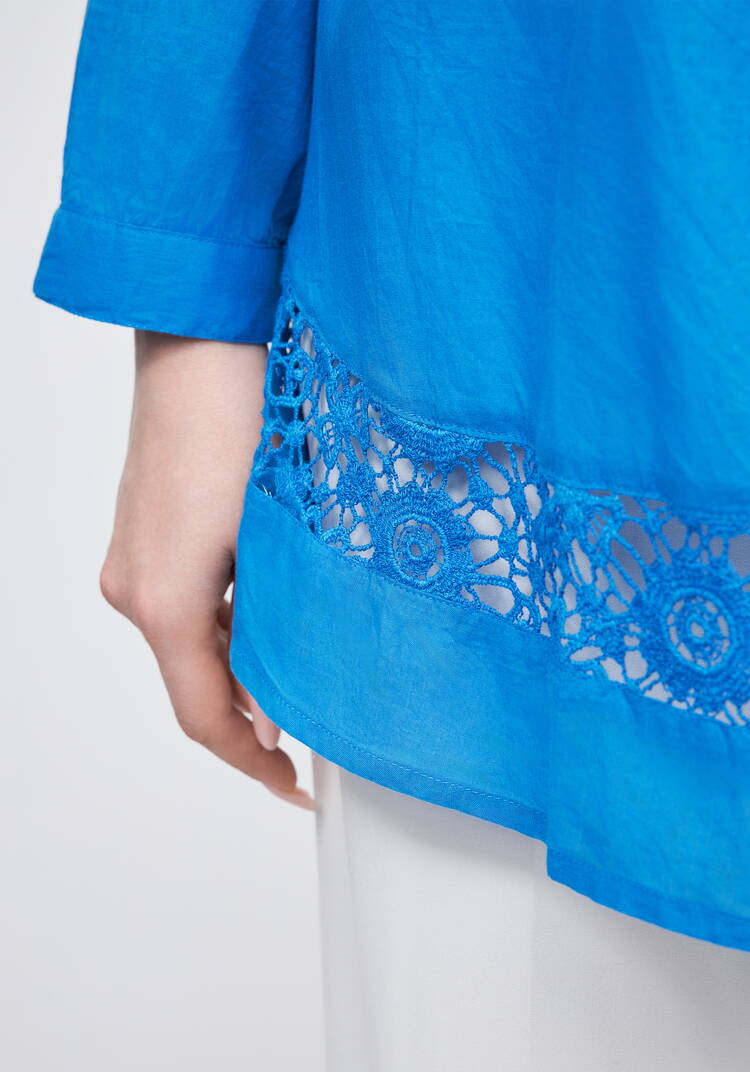 Блуза с кружевом Эстер шир.  750, рис. 18