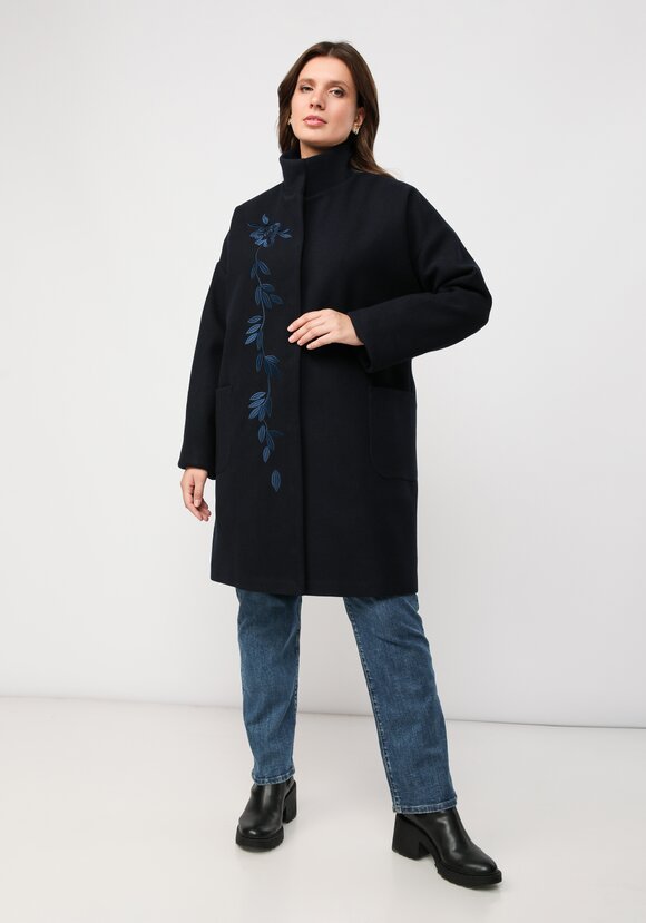 Пальто с вышивкой шир.  580, рис. 2