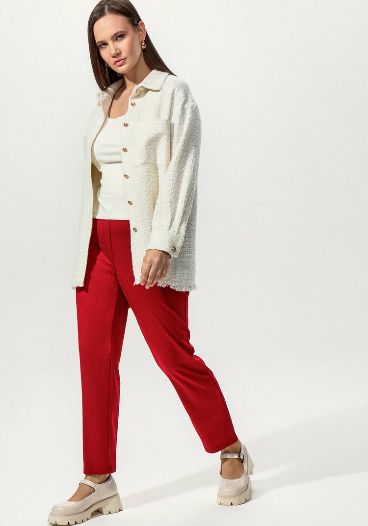 Брюки классические с карманами Белла шир.  750, рис. 27