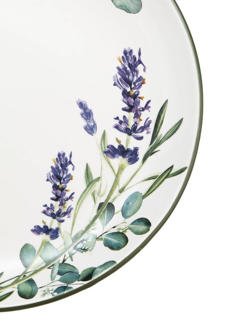 Тарелка керамическая Лаванда шир.  750, рис. 10