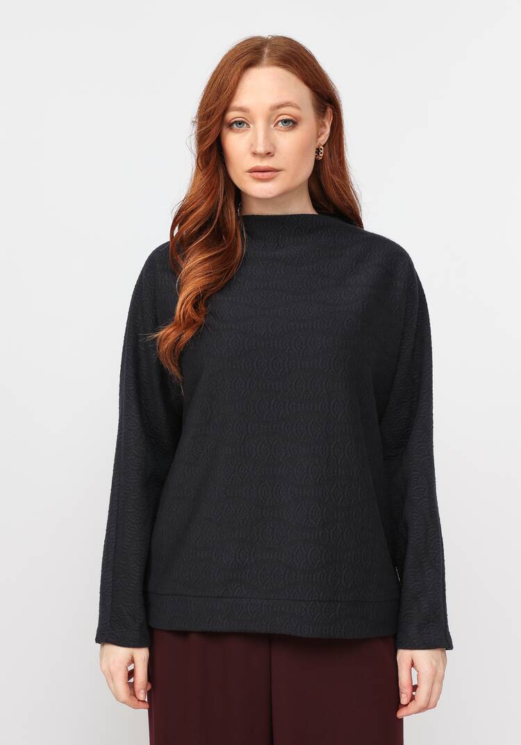 Джемпер из трикотажной фактурной ткани шир.  750, рис. 11