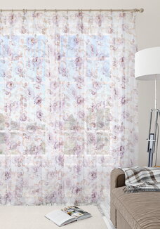 Тюль Загадка пиона