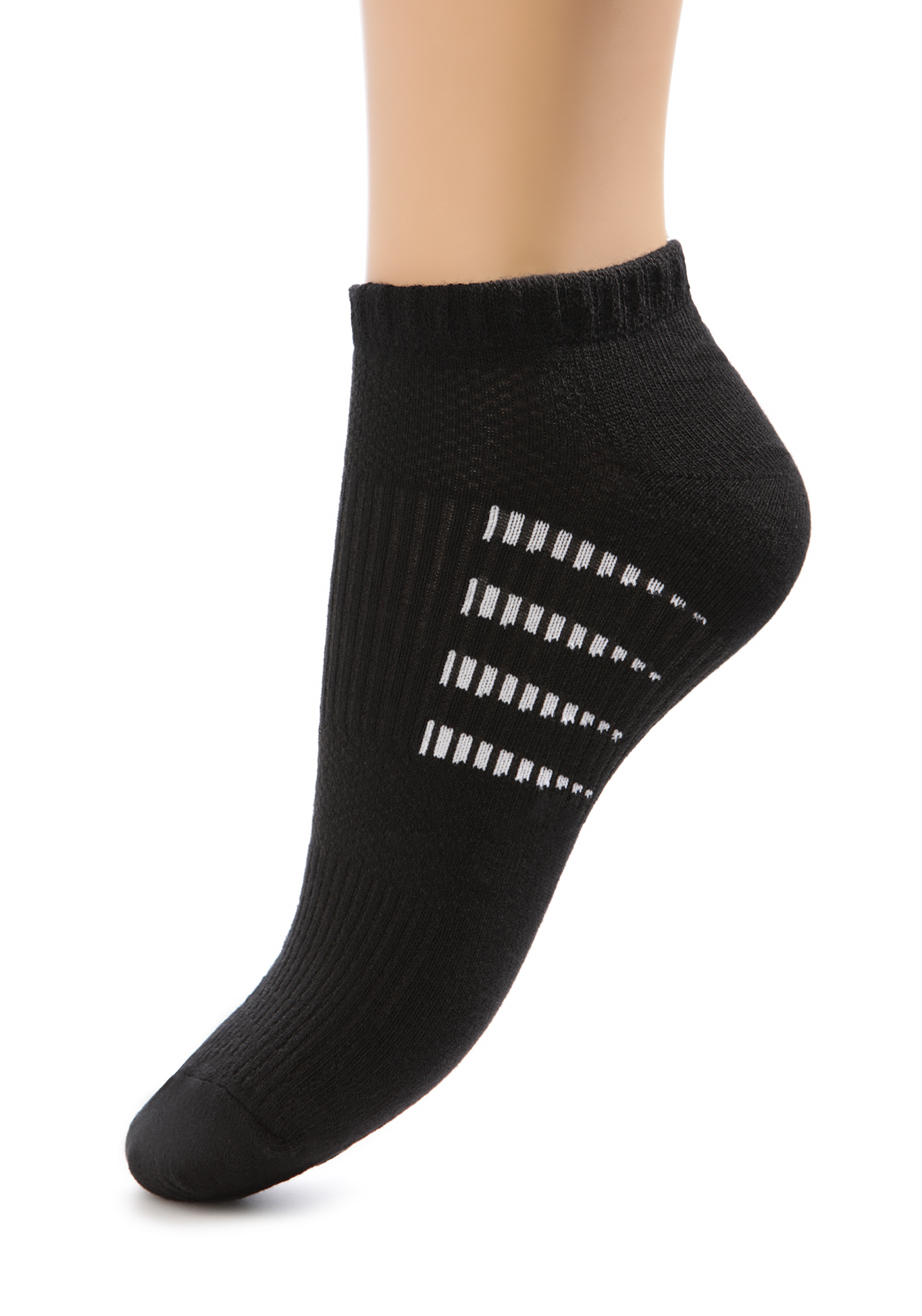 Комплект мужских носков - 6 пар, цвет черный, размер 40-47