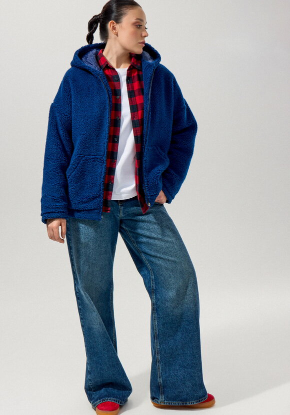 Толстовка тедди с капюшоном шир.  580, рис. 30