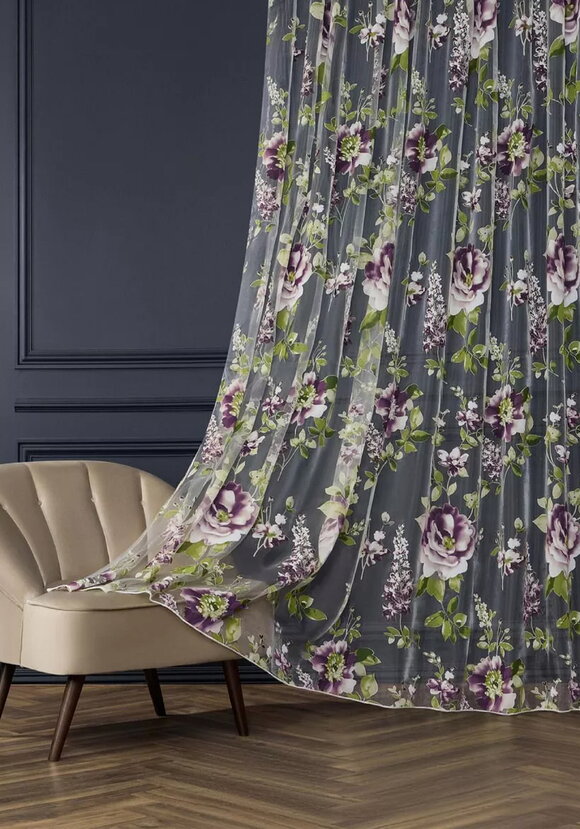 Тюль-вуаль Анжелика шир.  580, рис. 1