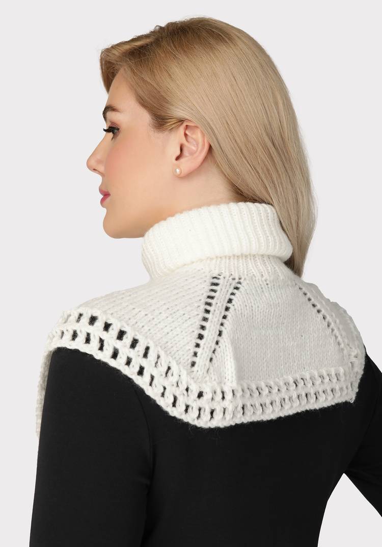 Манишка вязаная шир.  750, рис. 10