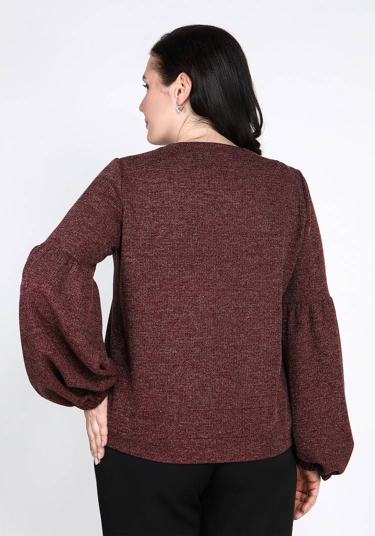 Джемпер с рукавами-фонариками шир.  750, рис. 7