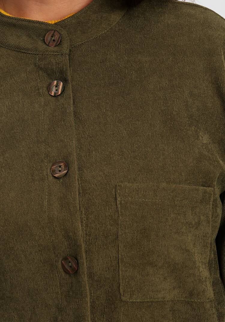 Рубашка оверсайз с воротником-стойкой шир.  750, рис. 13