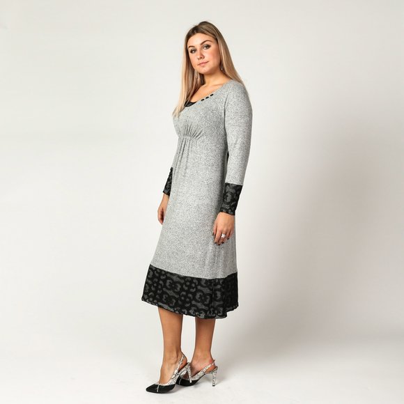 Платье с завышенной талией шир.  580, рис. 2