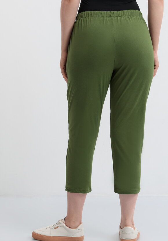 Бриджи трикотажные с поясом на кулиске шир.  580, рис. 13