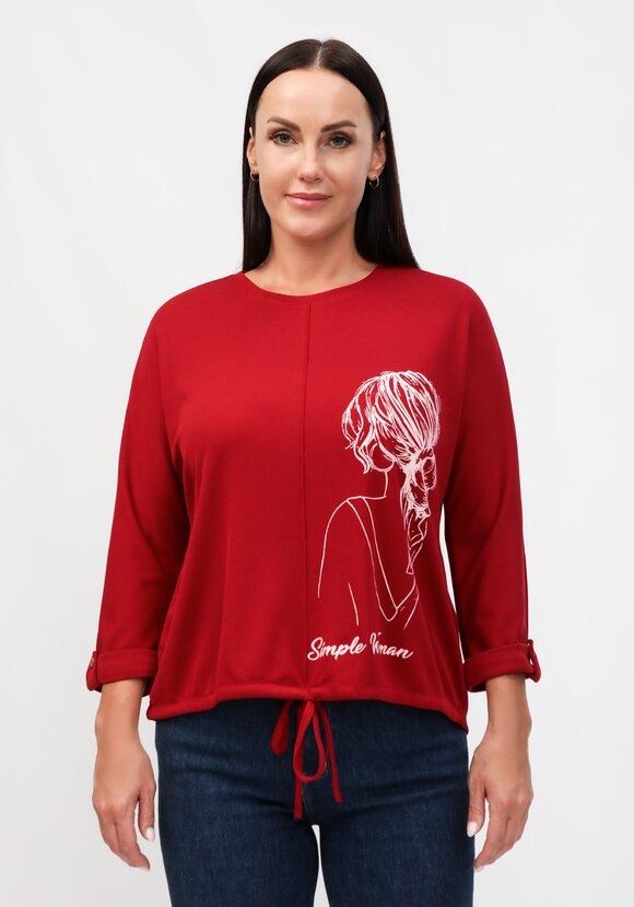 Блуза Марфа шир.  580, рис. 4