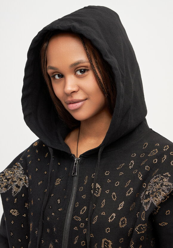 Джинсовая куртка Жемчужины росы шир.  580, рис. 12