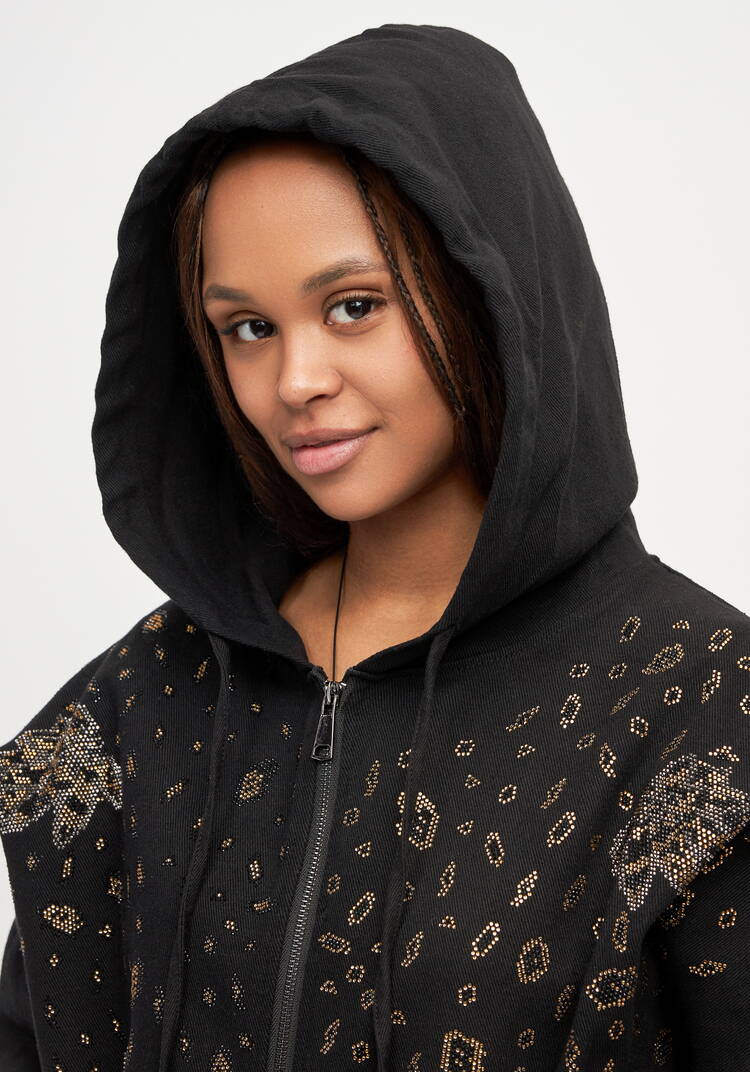 Джинсовая куртка Жемчужины росы шир.  750, рис. 12