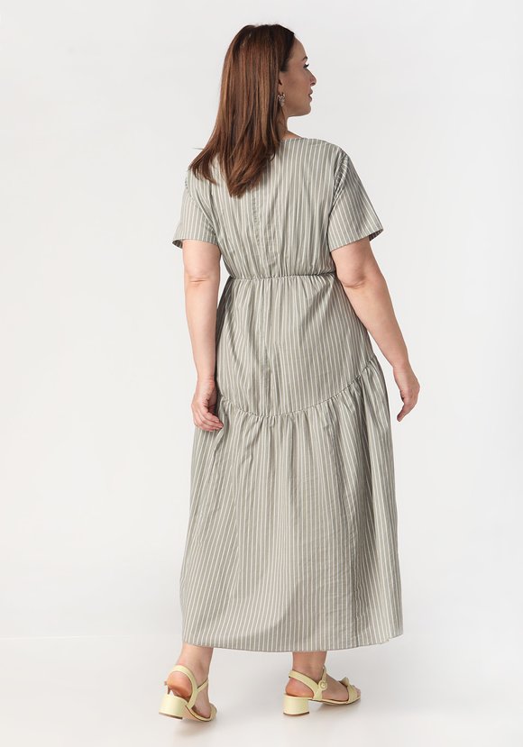 Платье с кулиской по талии Амели шир.  580, рис. 2